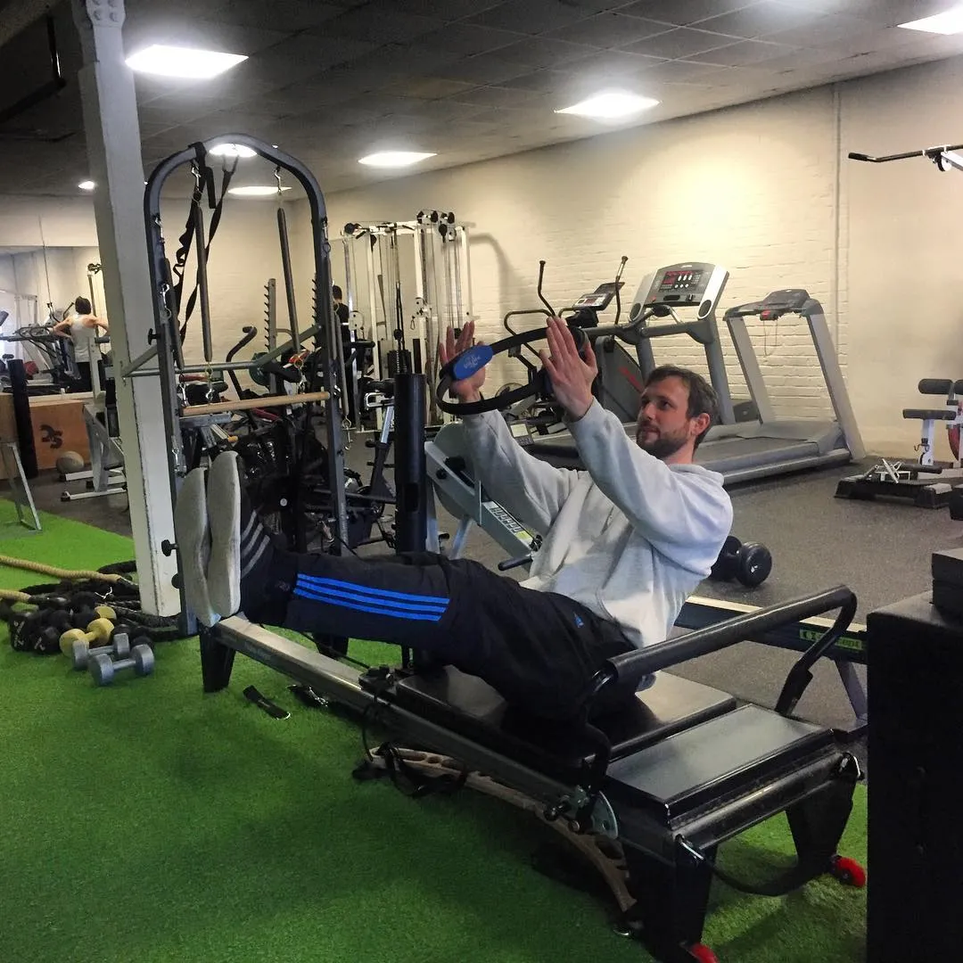 Group outdoor fitness