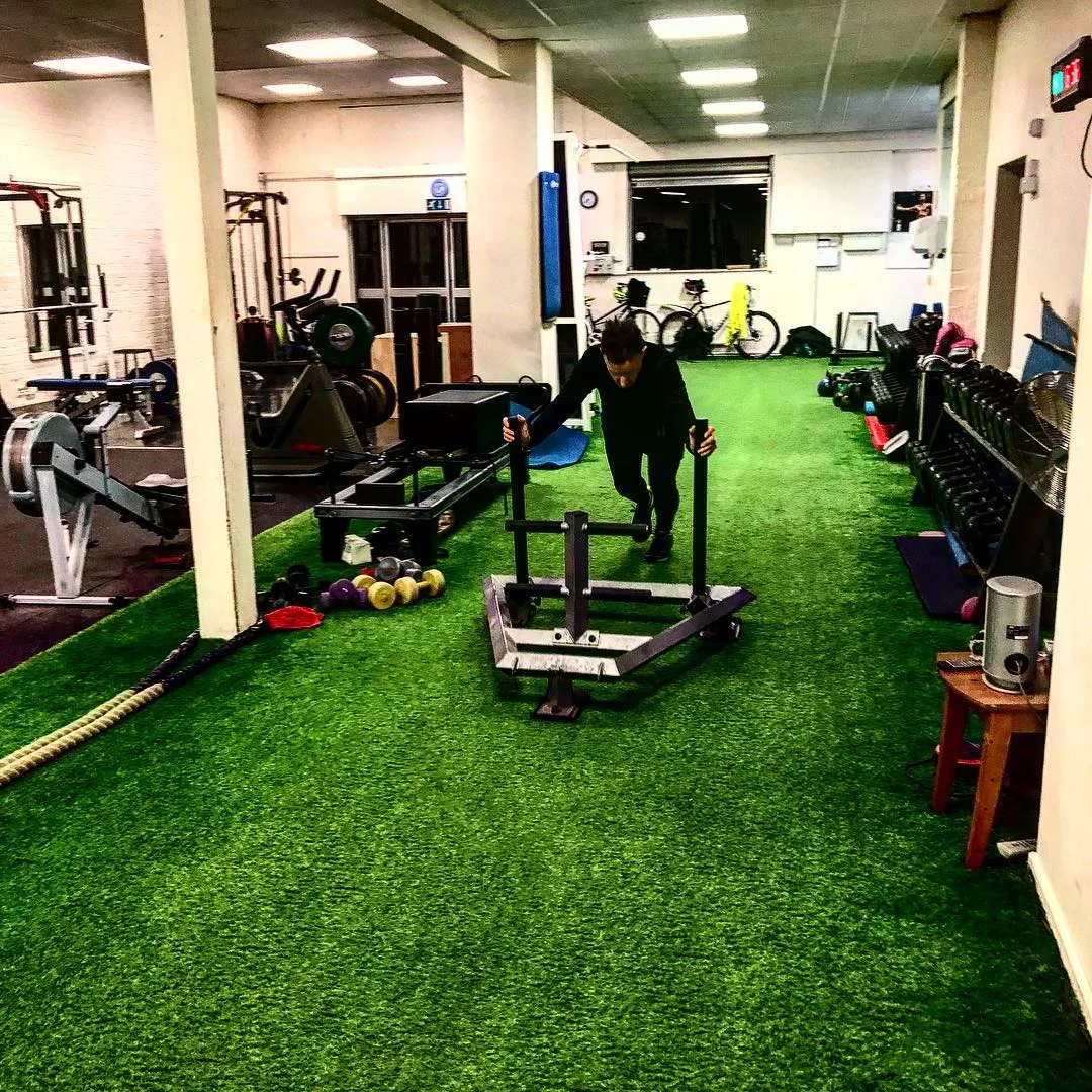 Personal training and coaching session